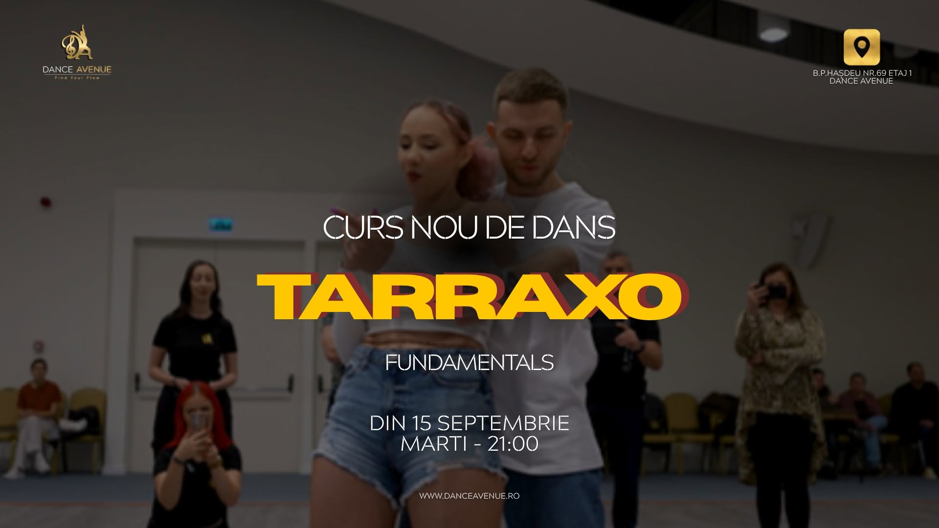 MODUL SPECIAL TARRAXO FUNDAMENTALS din 15 SEPTEMBRIE by Dance Avenue Cluj-Napoca