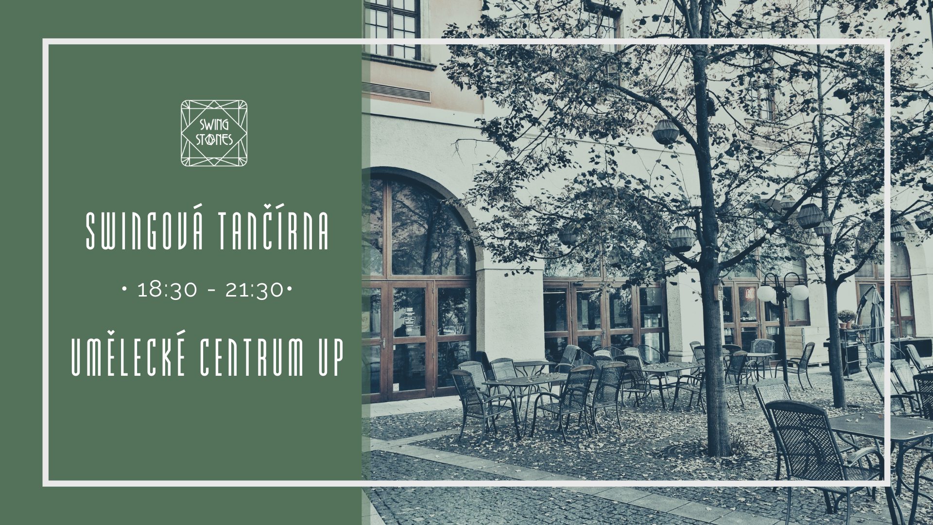 Swingová tančírna Swingstones vol. 13 v Uměleckém centru UP