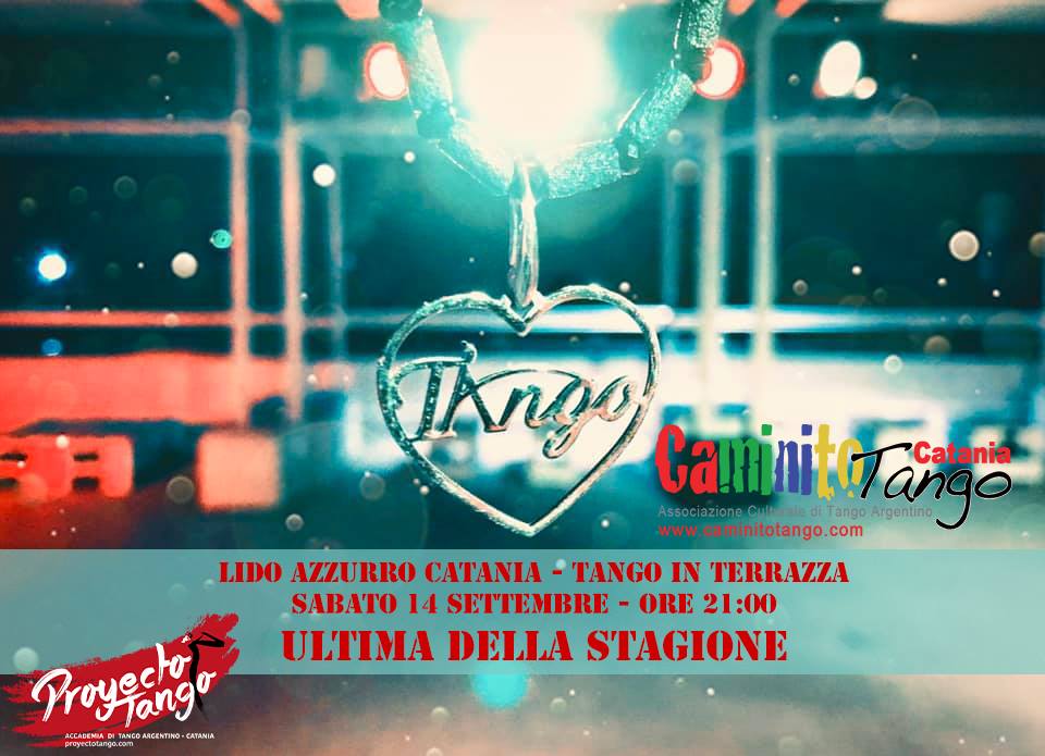 Catania Lido Azzurro - Tango in Terrazza - Ultima della Stagione