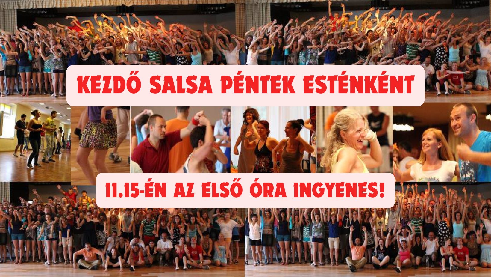 KEZDŐ SALSA TANFOLYAM - PÉNTEKENKÉNT