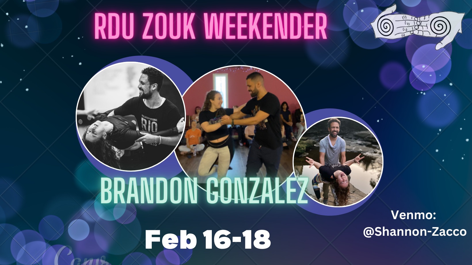RDU Zouk Weekender with Brandon Gonzalez!