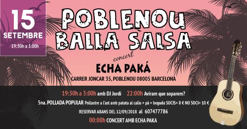 Poblenou Balla Salsa. Festa Major (II)