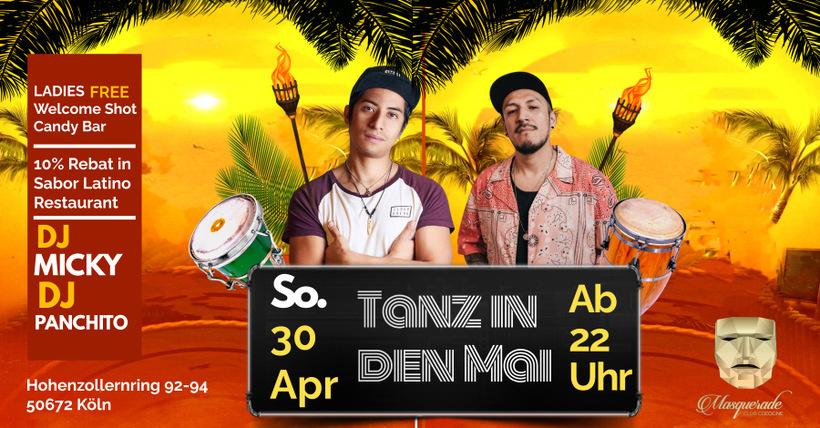 TANZ IN DEN MAI LATINO - SO.30.04- MASQUERADE