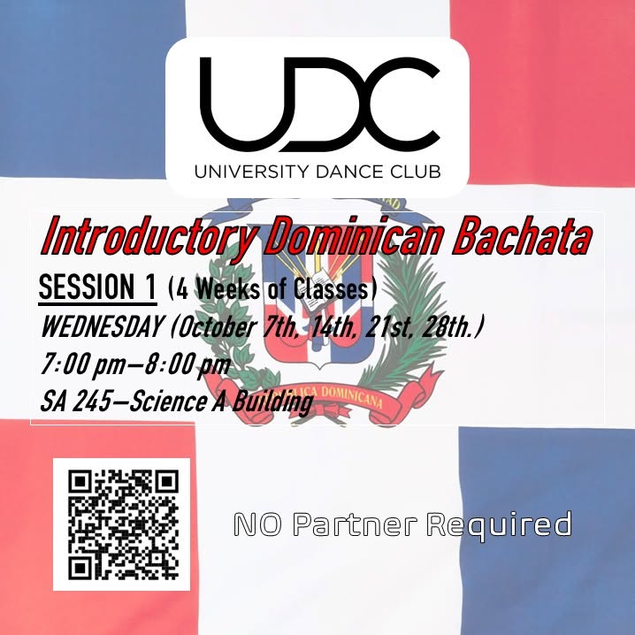 UDC Dance Classes: INTRO. DOMINICAN BACHATA - FALL SESSION