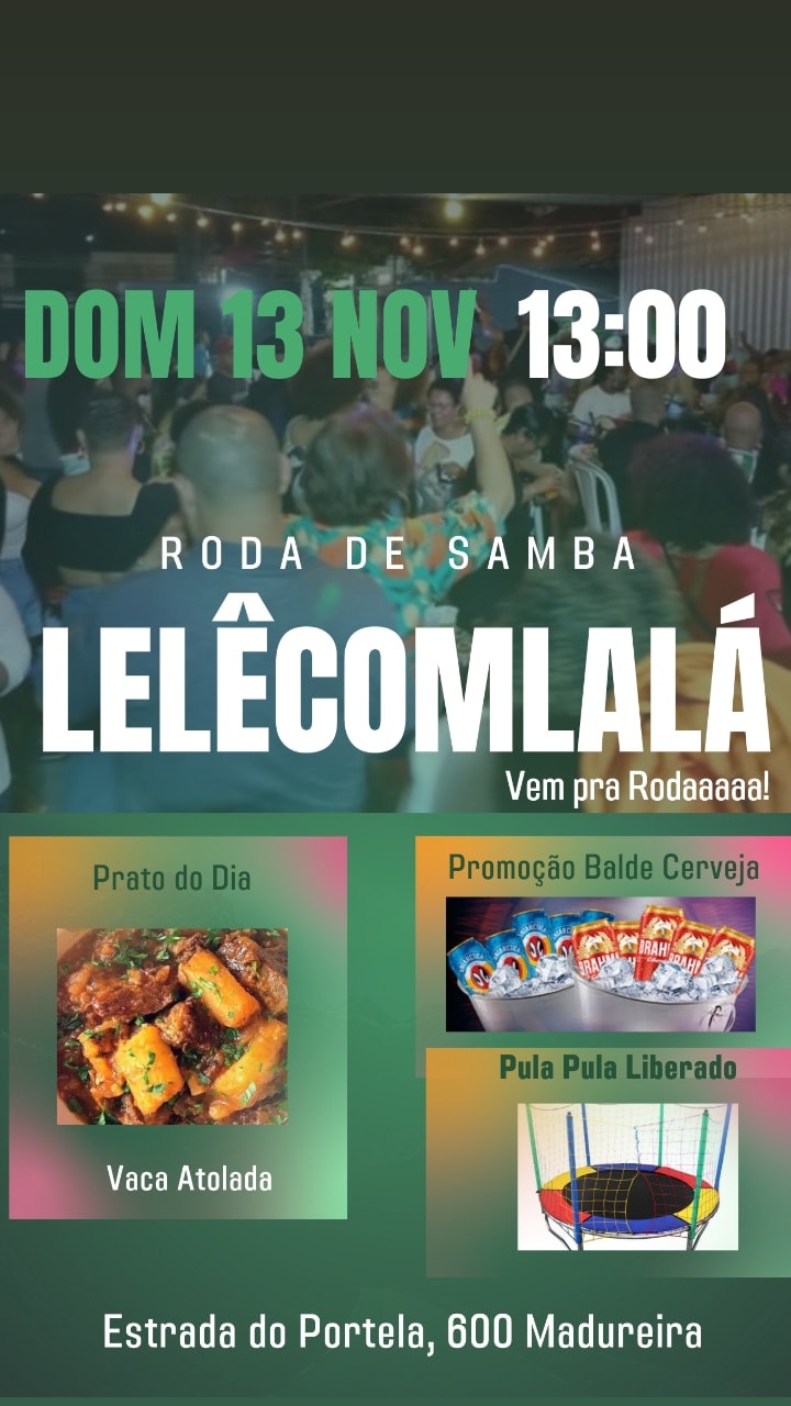 Roda de Samba Lelê com Lalá