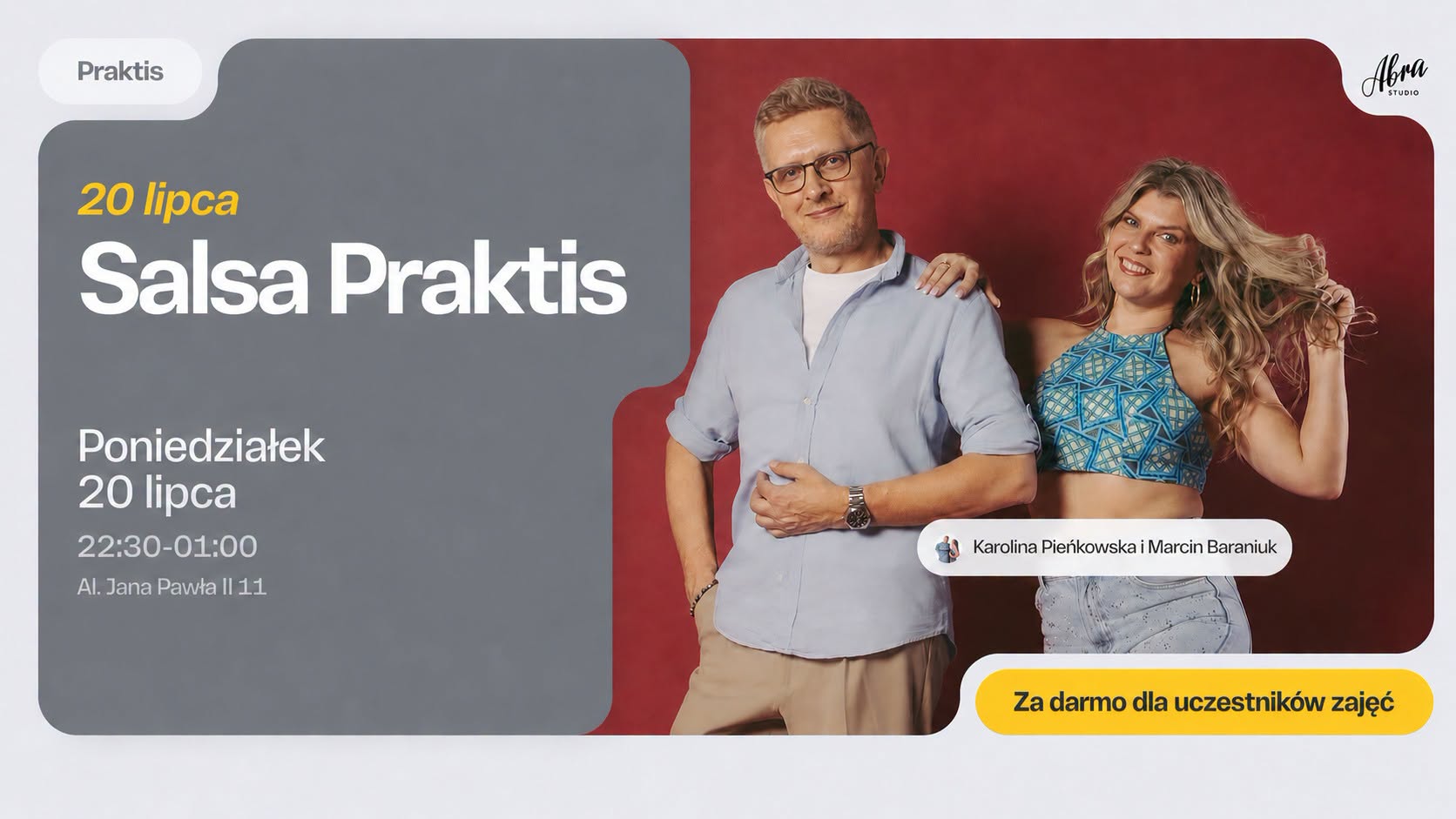 Salsa Praktis z Karoliną & Marcinem