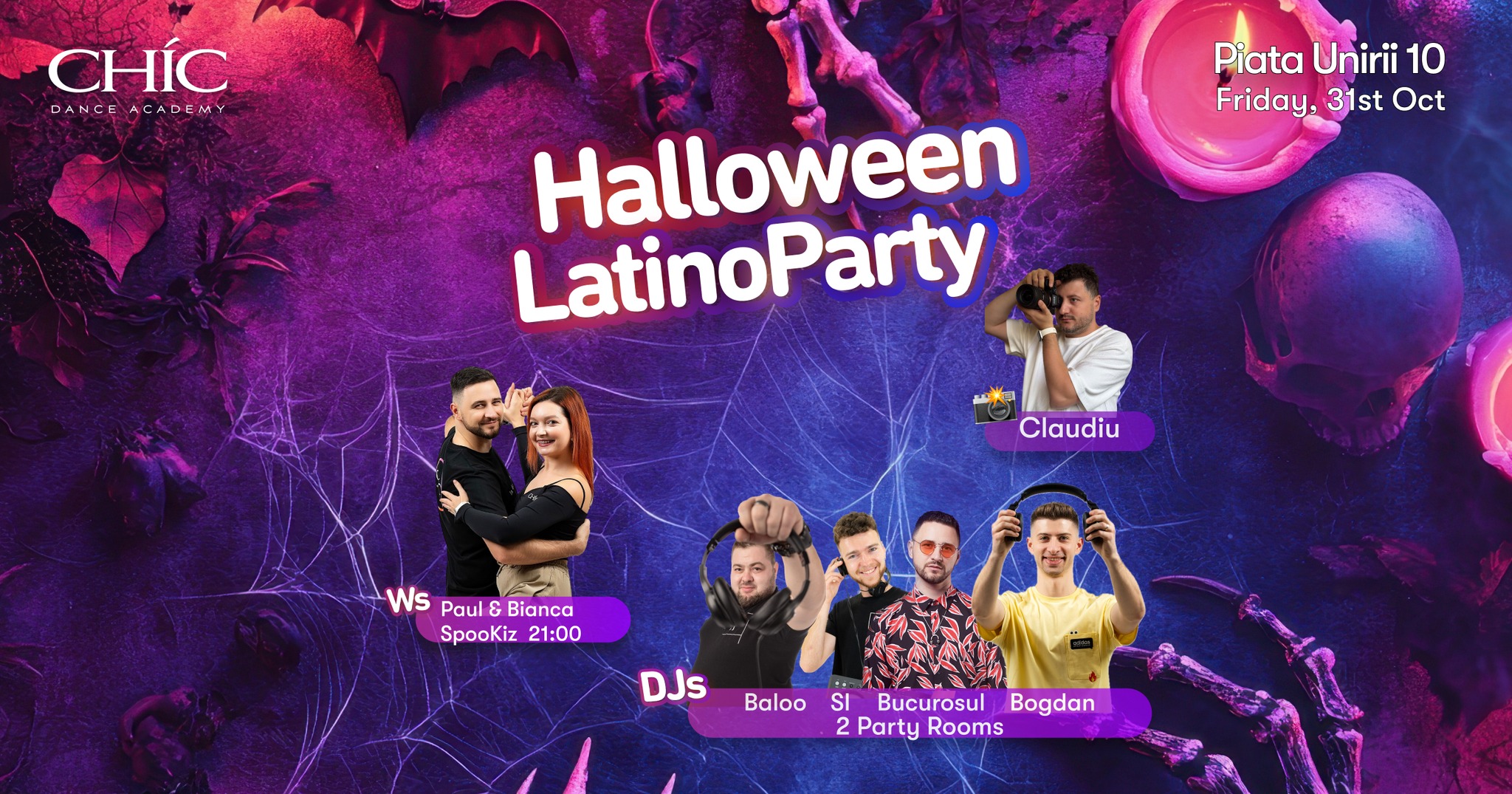 Halloween Latino Party - 31 Octombrie
