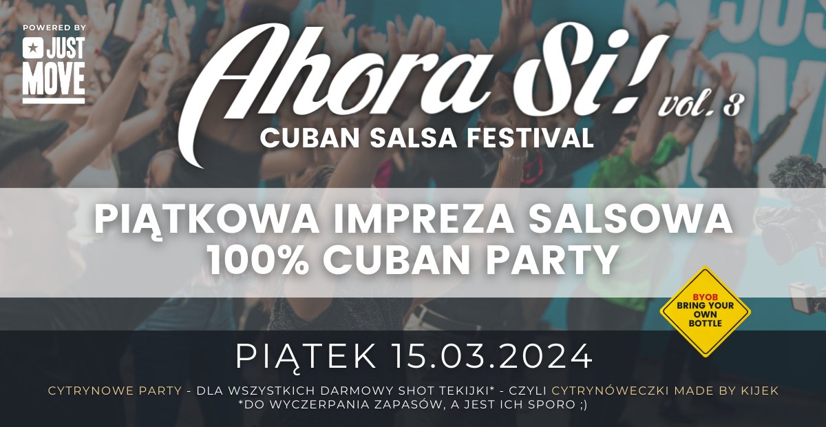 Piątkowa kubańska impreza w Just Move
