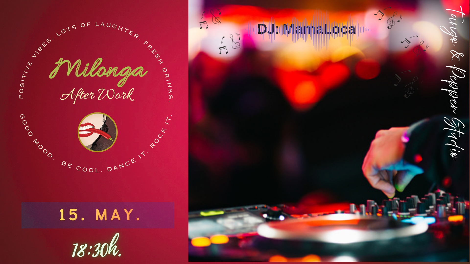 Milonga Tango & Pepper "After work"