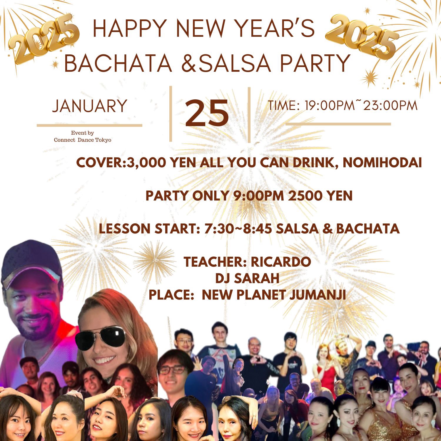 Happy New Years Bachata Party