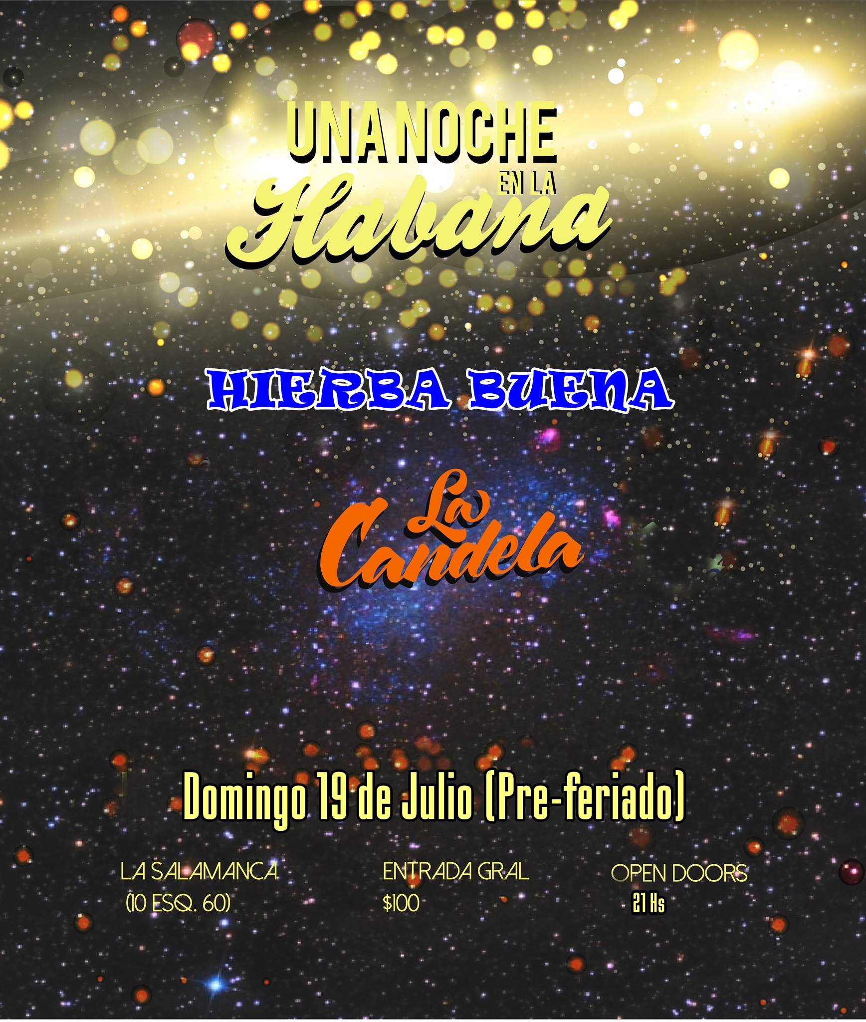 UNA NOCHE En La Habana::: Hierba BUENA y La Candela
