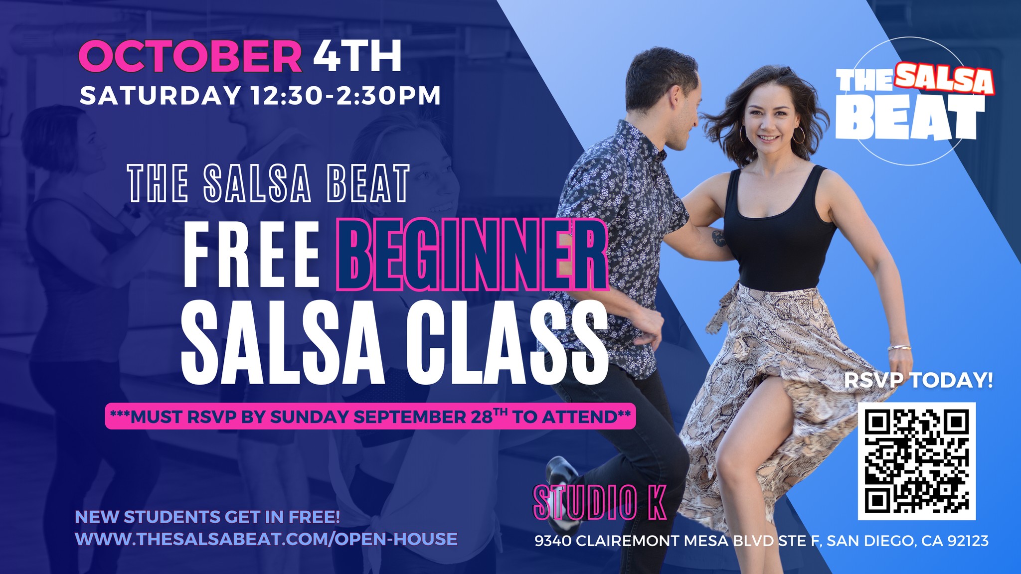 The Salsa Beat FREE Beginner Salsa Class