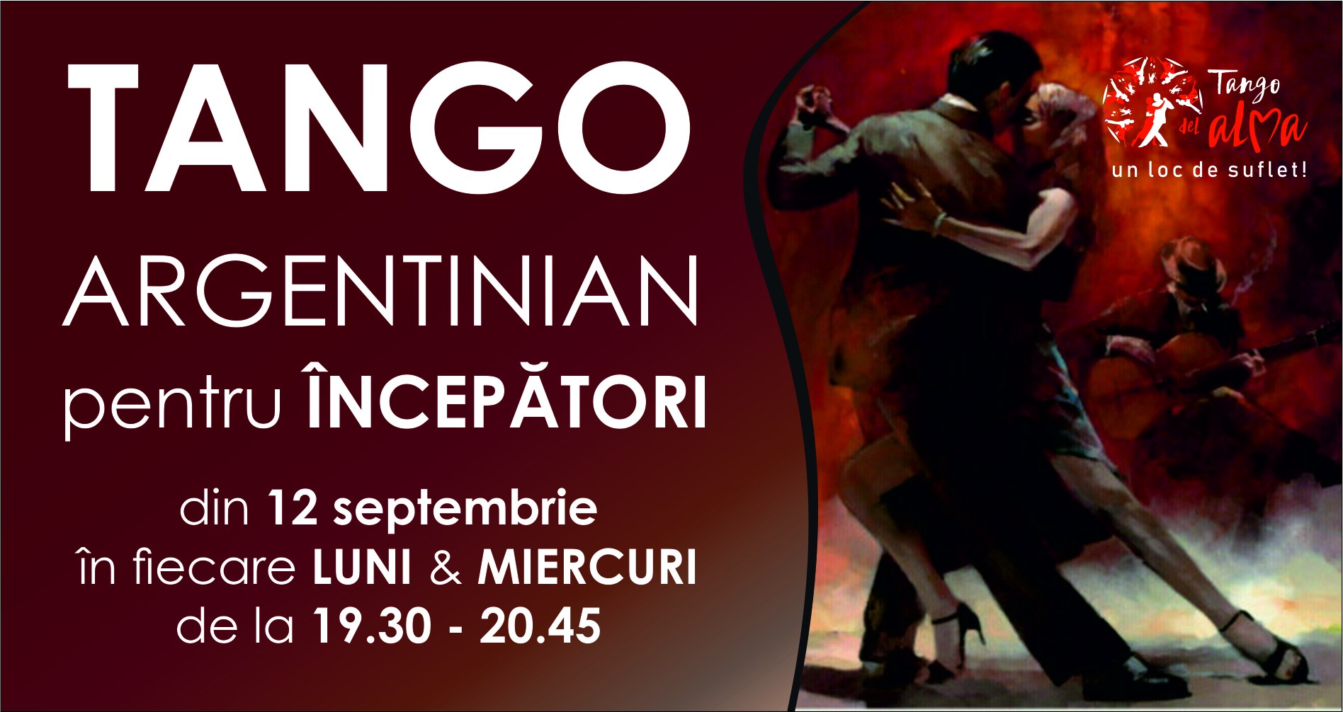 TANGO DEL ALMA CURS NOU INCEPATORI TANGO ARGENTINIAN