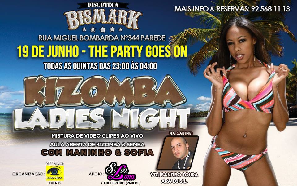 KIZOMBA LADIES NIGHT (THE PARTY GOES ON)