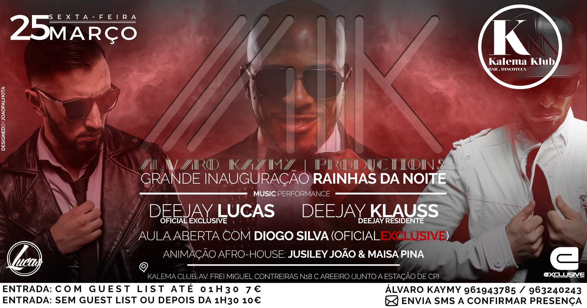 HOJE ♛Inauguração Rainhas Da Noites Kalema Club Bar Discoteca♛