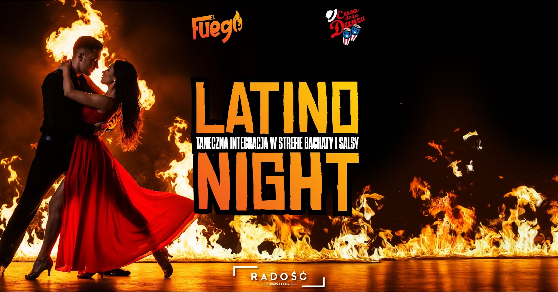 1.08 ✦ Latino Night ✦ Taneczna Integracja w Strefie Bachaty x Salsy ✦ Radość