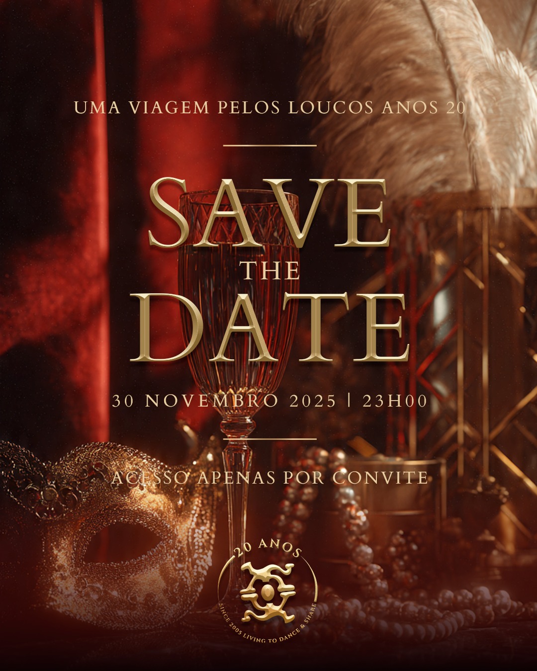 🎉✨DOMINGO 30 NOVEMBRO ACESSO APENAS COM CONVITE ✨🎩
