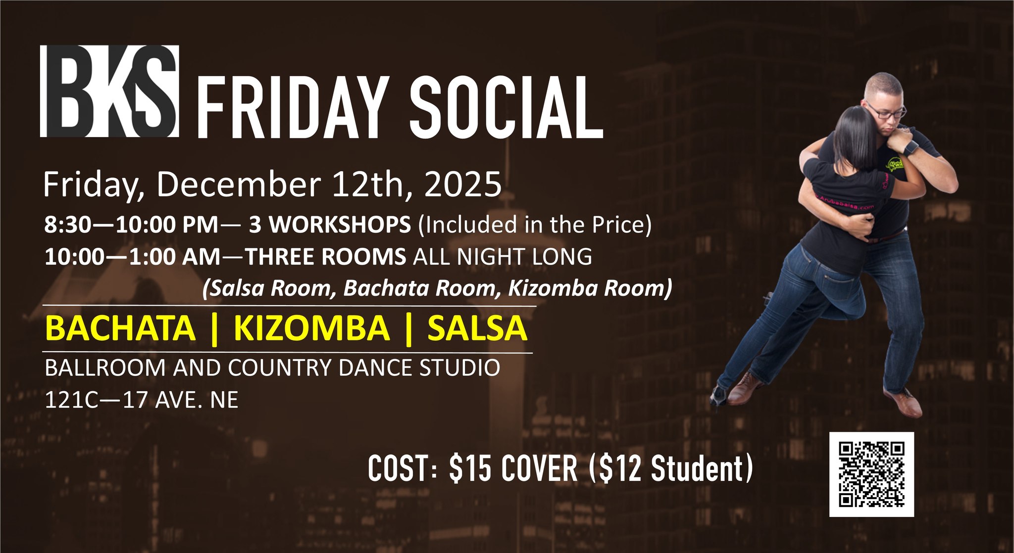 BKS (Bachata Kizomba Salsa) FRIDAY SOCIAL