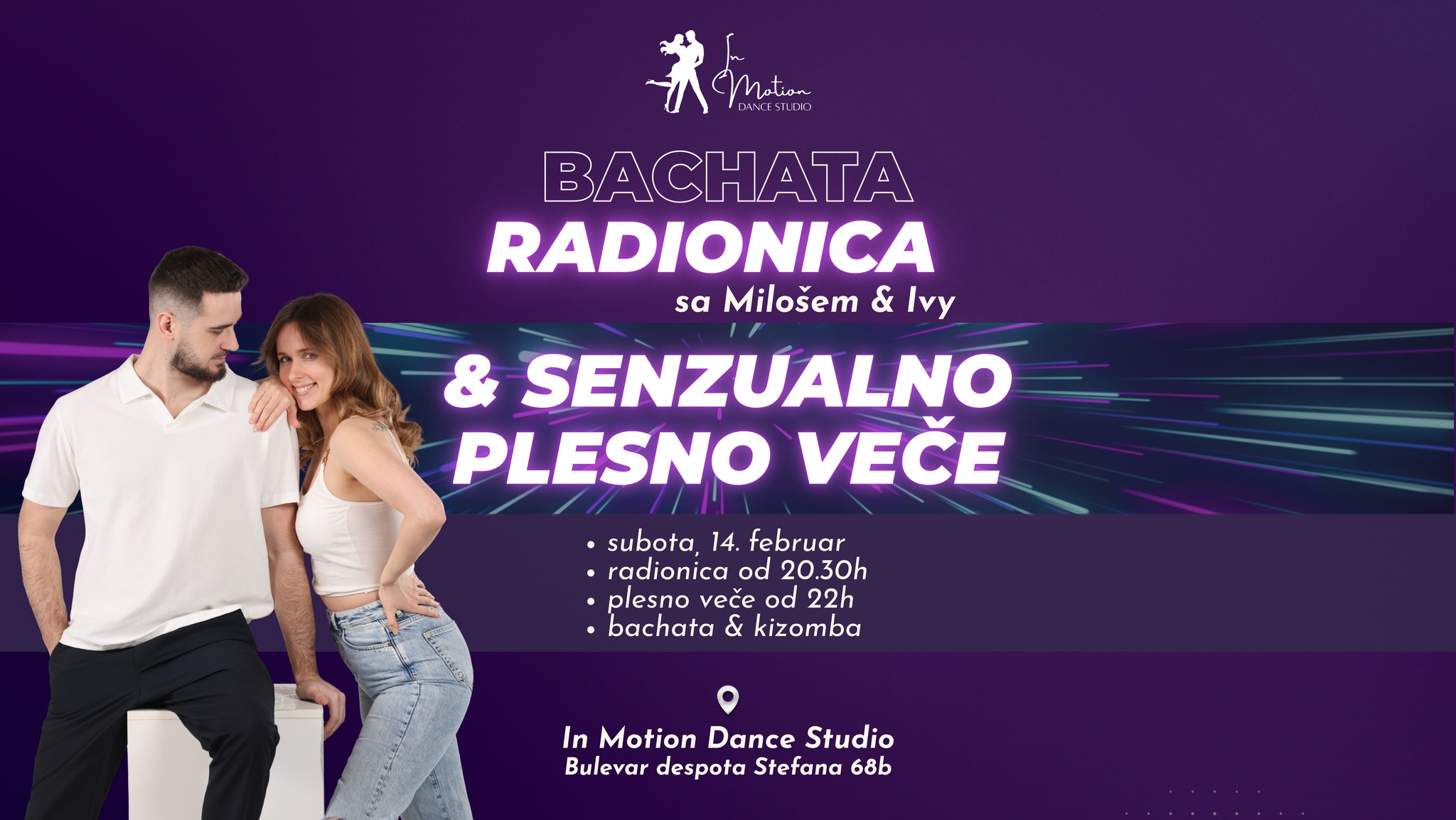 Bachata Radionica & Senzualno Plesno Veče