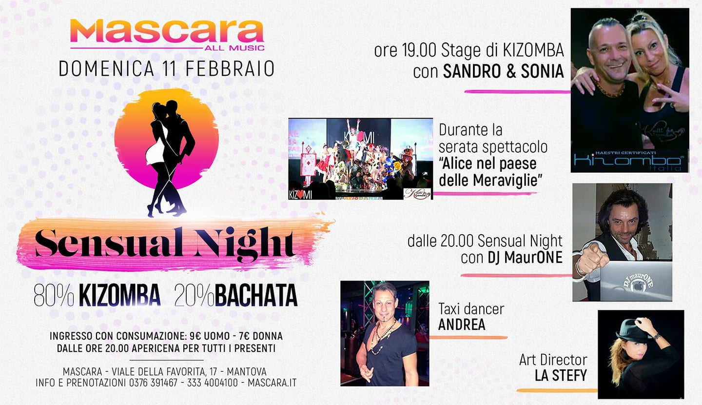 Sensual Night Mascara 11 Febbraio 2018
