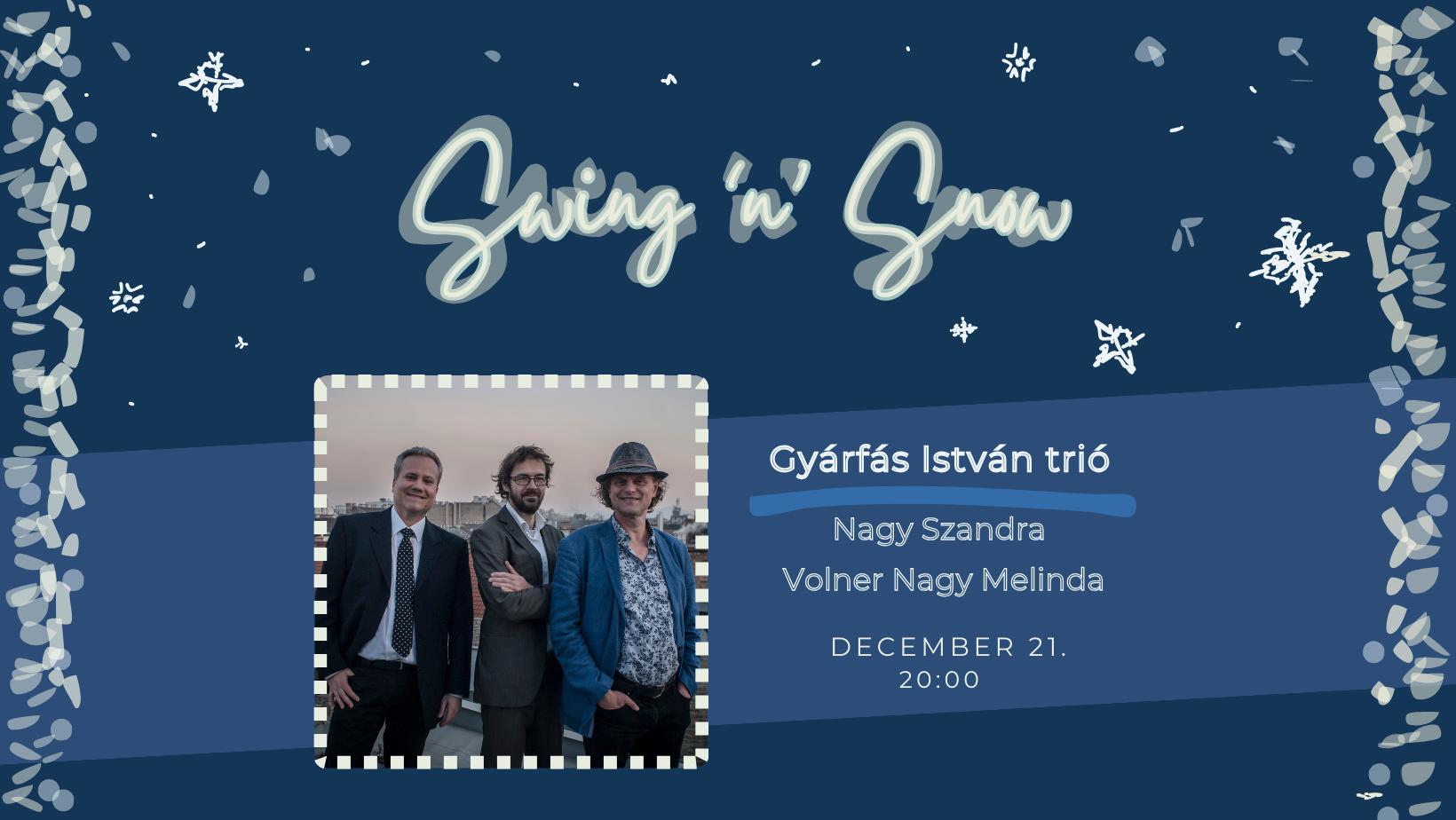 Decemberi Chance 2 Dance ÉLŐZENÉS SWING és BOOGIE-WOOGIE party a Víg1-ben