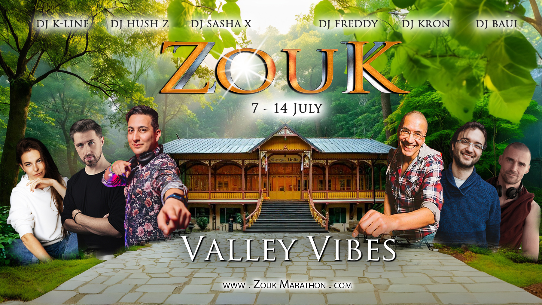Zouk Valley Vibes - Harmony retreat & marathon