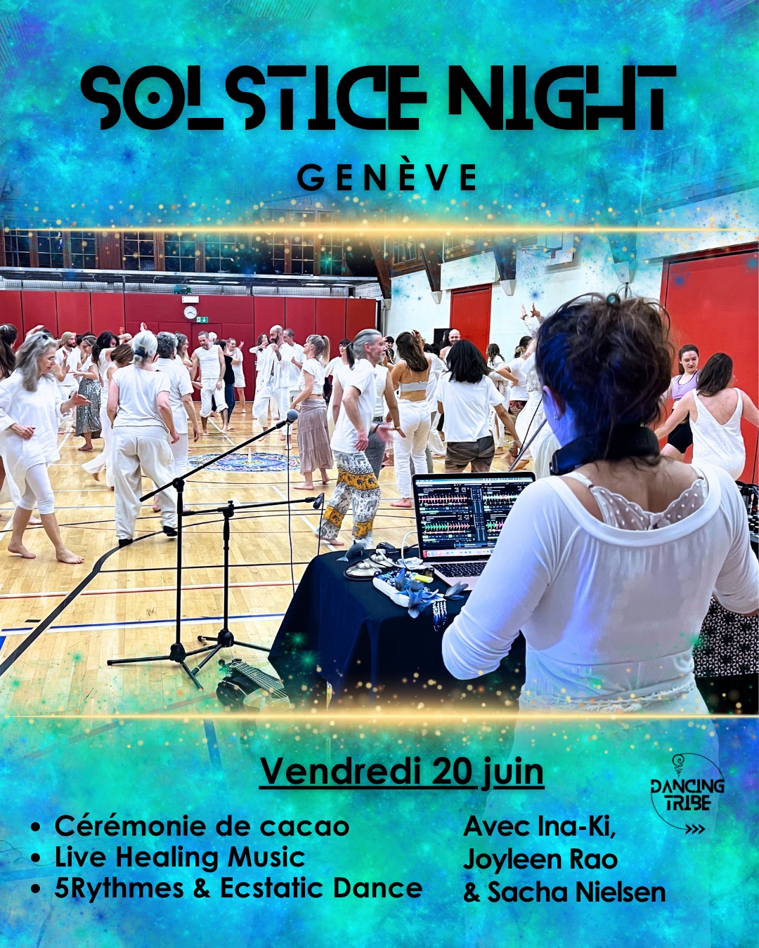 SOLSTICE NIGHT - Music Live, Cacao & Danse ✨ Sacha Nielsen, Joyleen Rao & Ina-Ki