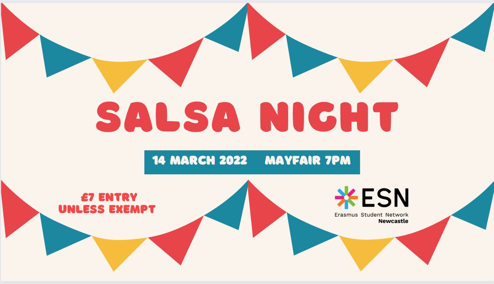 ESN Newcastle Salsa Night