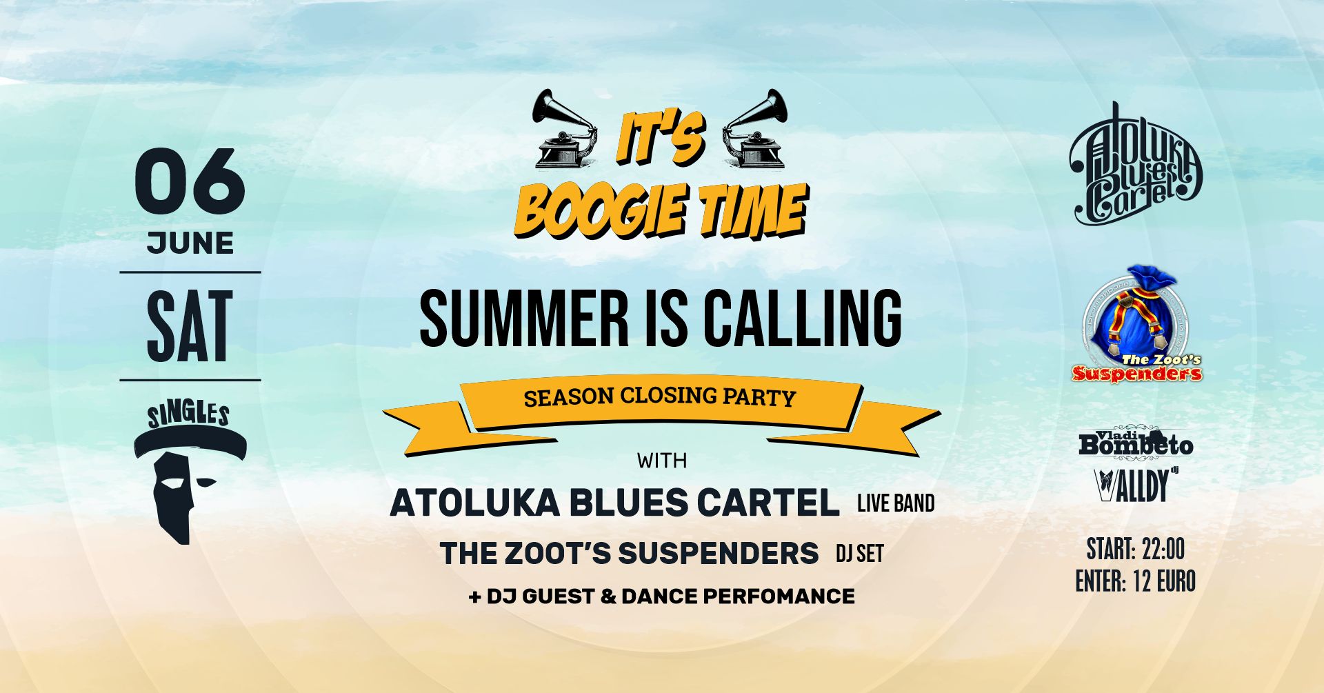 It’s Boogie Time: Summer is Coming with Atoluka Blues Cartel