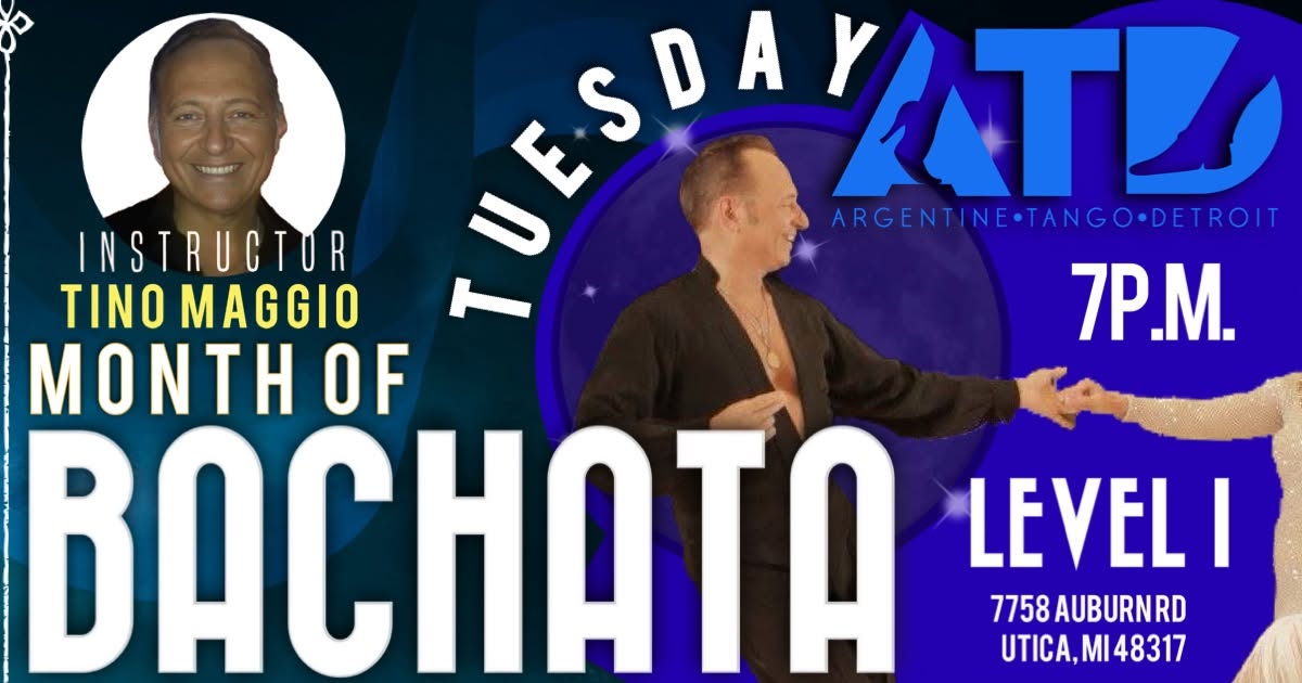 Bachata Dance Class- Open Class Tuesdays 7pm