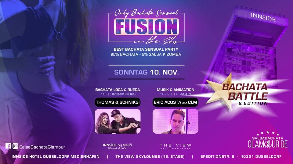 Only Bachata Sensual Fusion in the Sky Party & Bachata Battle