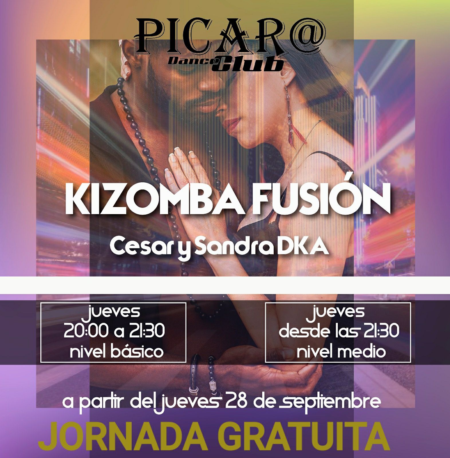 Cesar y Sandra kizomba en PÍCARO
