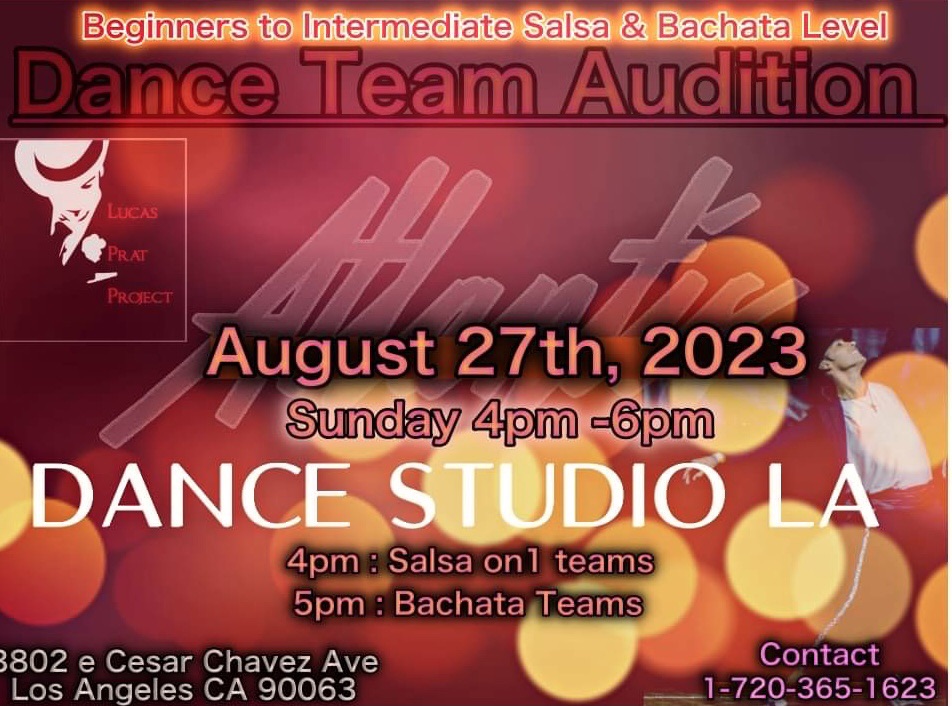 Salsa & Bachata Teams Audition