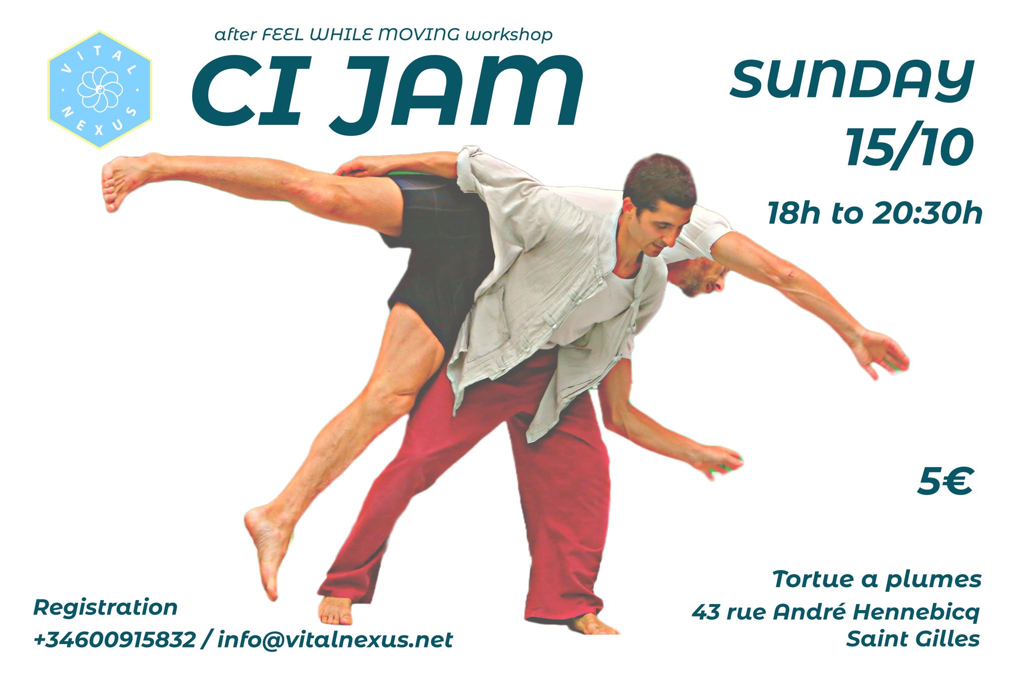 Contact Impro JAM Brussels