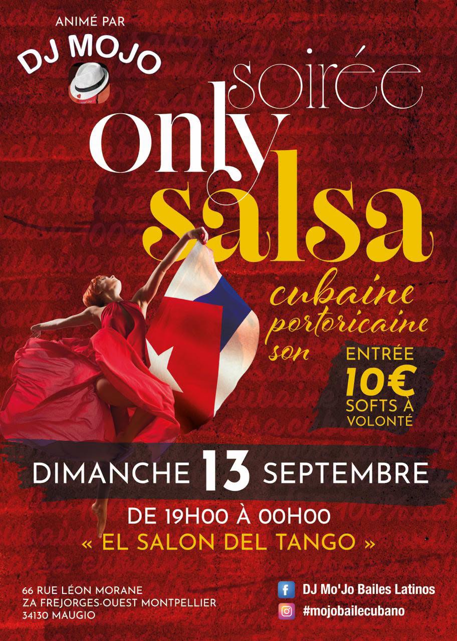 Super Soirée Only Salsa Party ( 100% Salsa)