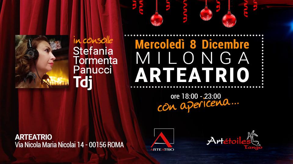 Milonga Arteatrio - 8 dicembre