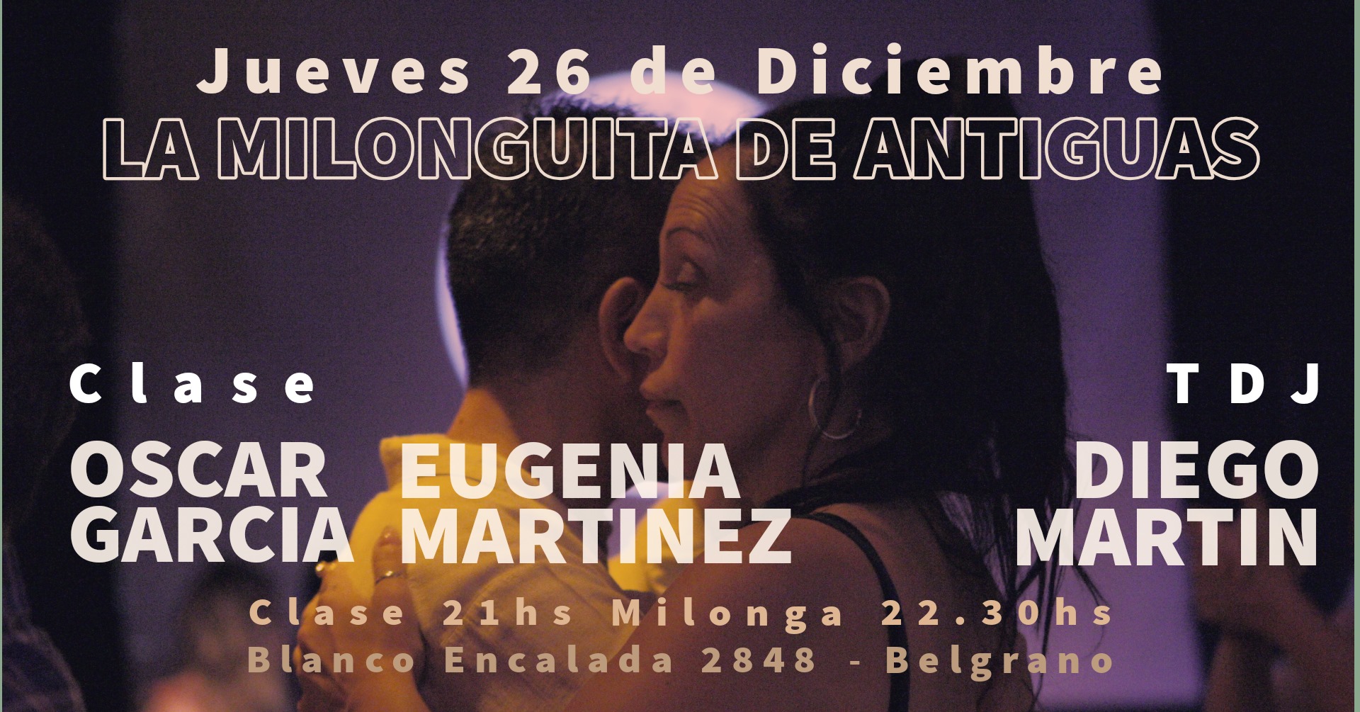 La Milonguita de Antiguas despide el año