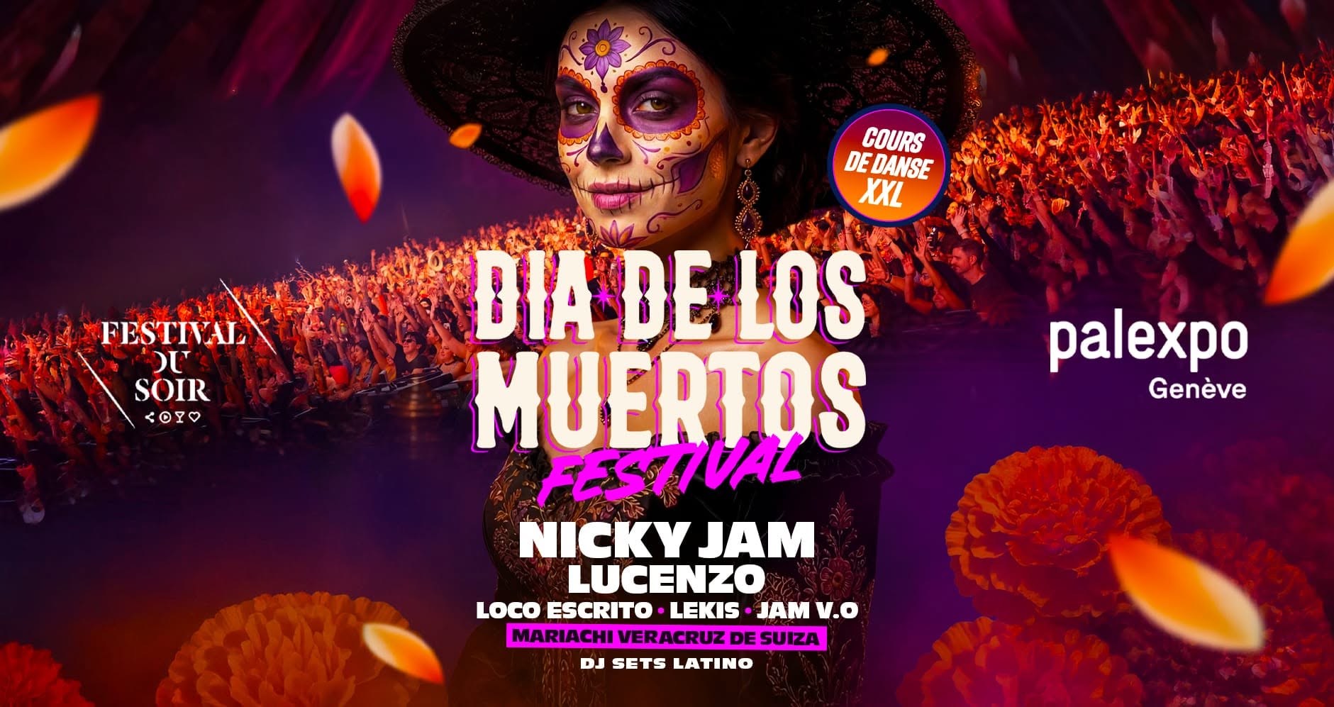 DIA DE LOS MUERTOS FESTIVAL 2026 🌺💀🌸 Nicky Jam Lucenzo