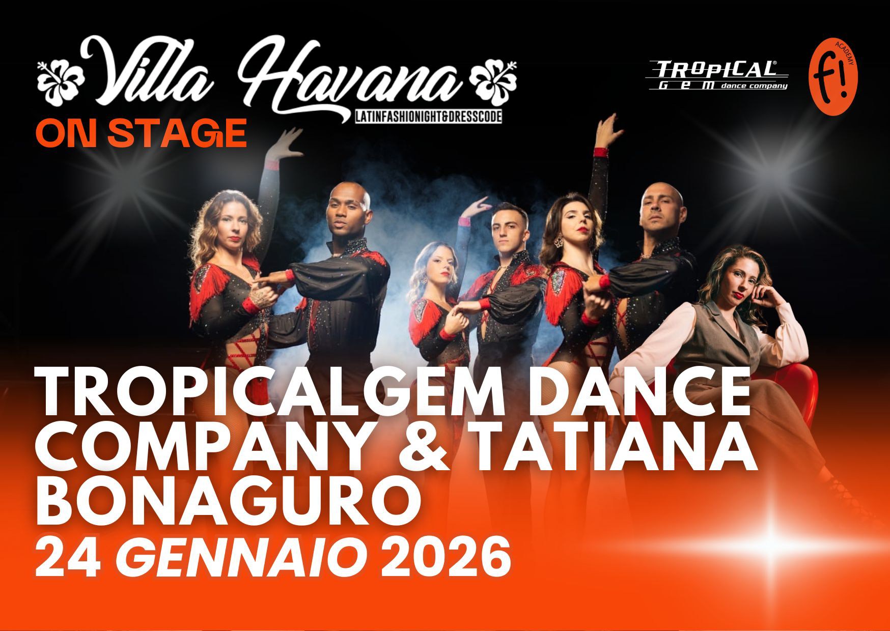 Tropical Gem & Tatiana Bonaguro ON STAGE