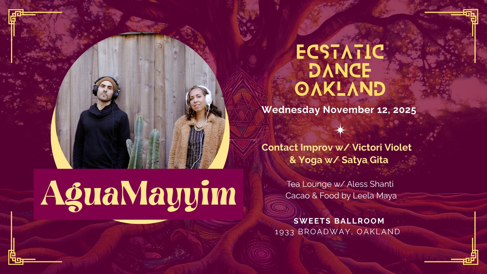 Ecstatic Dance Oakland: Featuring AquaMayyim