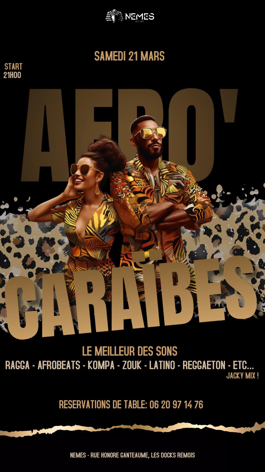 AFRO'CARAÏBES 🐆 - NEMES