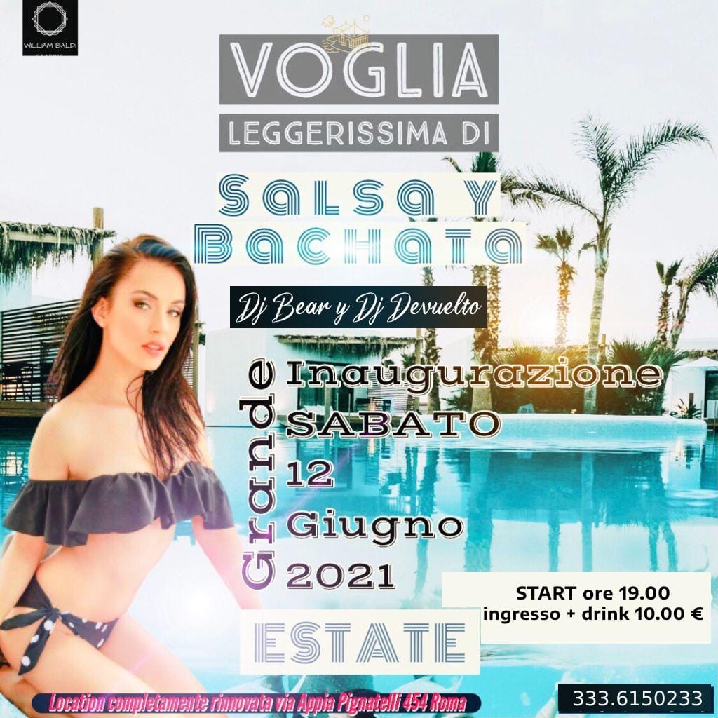Voglia leggerissima di.... Salsa y Bachata