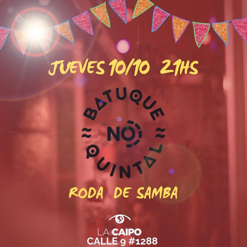 Batuque no Quintal en La Caipo!