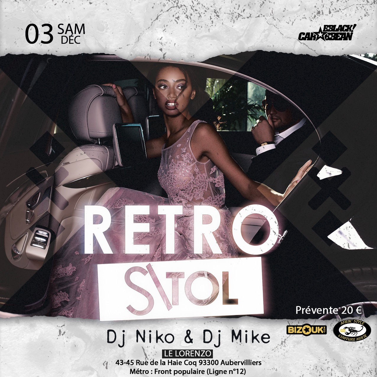 RETRO SI TOL 1ere CLASSE à PARIS DJ NIKO & DJ MIKE