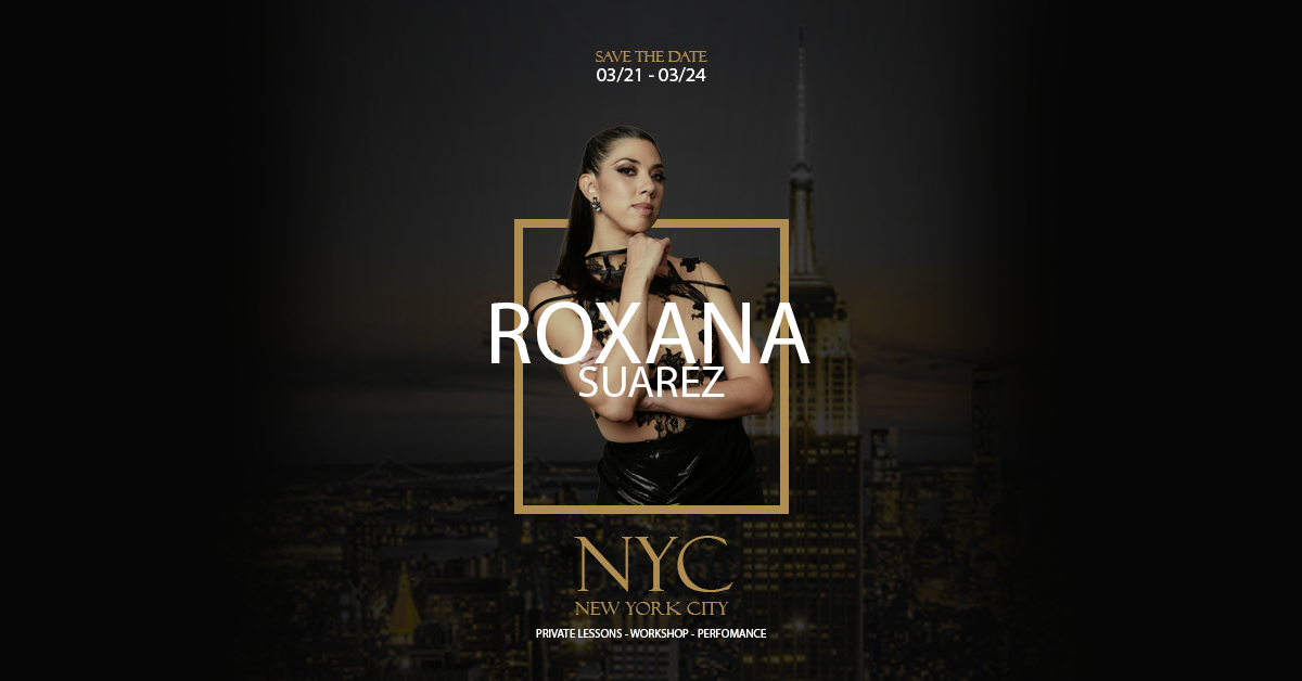 Roxana Suarez in NYC - Workshops and Performance