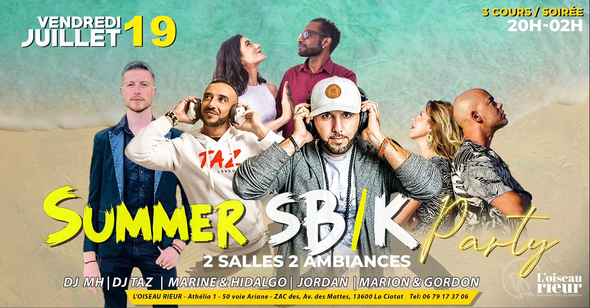 SUMMER AFROLATINO BS K 2 SALLES (BS EN SALLE CLIMATISÉ & KIZ EN PLEINAIR)
