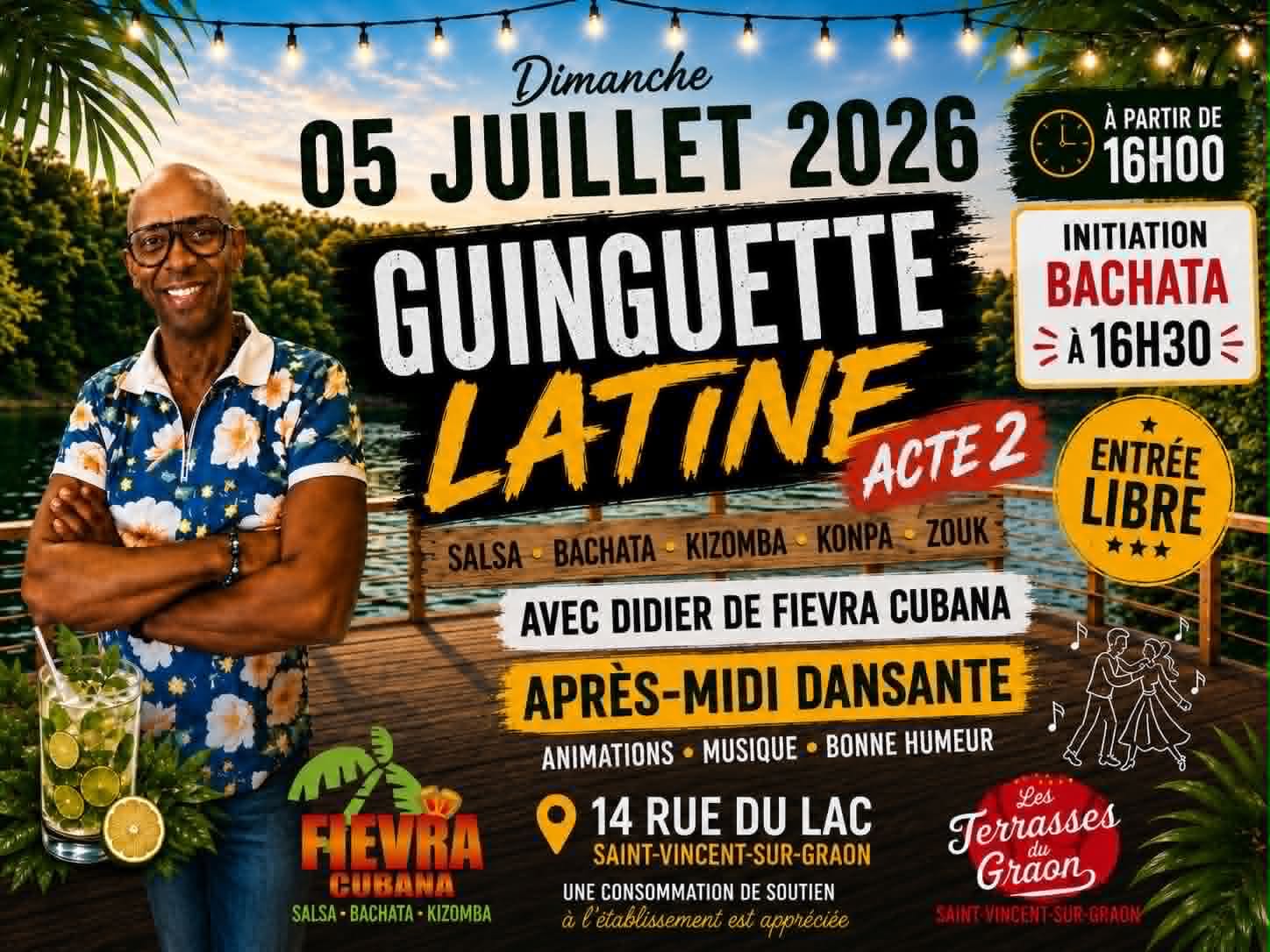 Guinguette latine con Fievra cubana acte 2