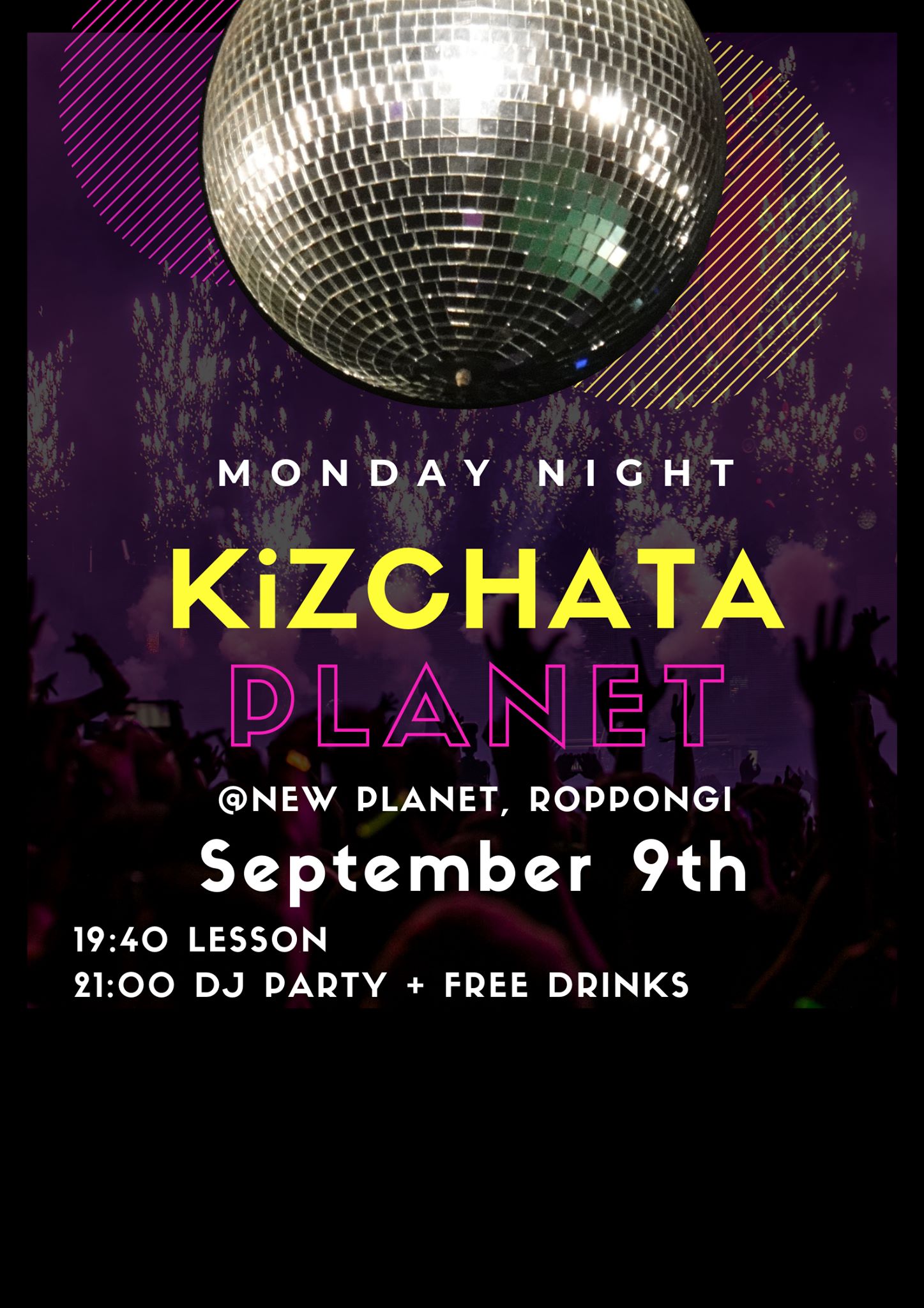 9 9 (Mon) KiZCHATA★ Planet