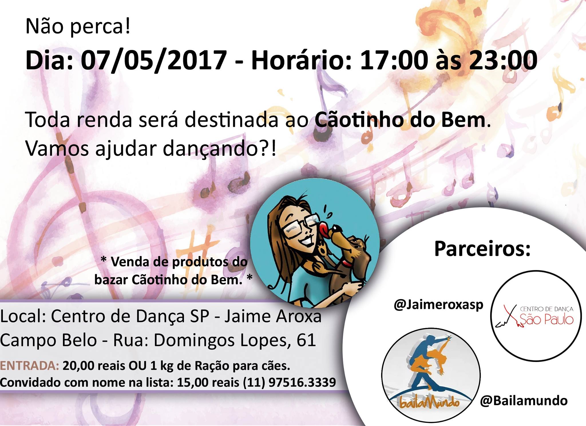 1º Dança do Bem (Cãotinho do Bem)