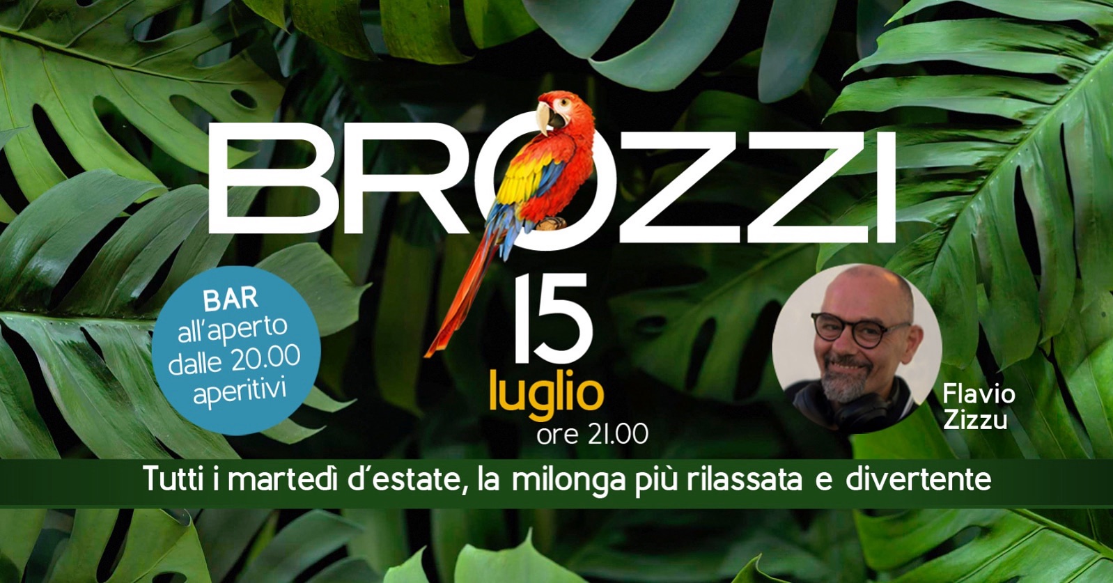 Milonga di Brozzi con Dj Flavio Zizzu 🦜